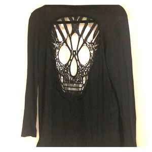 Stunning skull cardigan sweater 💀